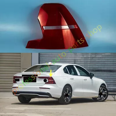 Outer Right Side Tail Light Lens Cover For Volvo S60 2019-2024 • $156.24