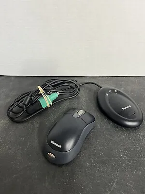 Microsoft Wireless Optical Mouse And Receiver 1015 Tested • $18.70