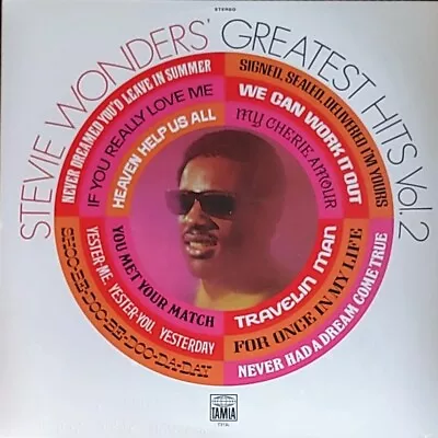 Stevie Wonders Greatest Hits Vol 2 - Vinyl Lp    New Sealed   • $29.98