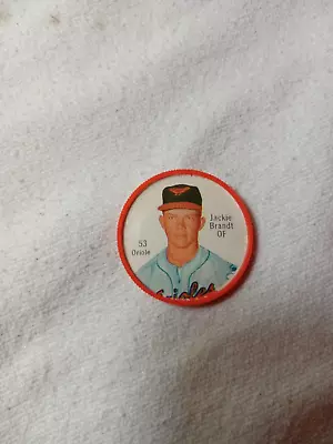 1962 Salada Tea Baseball Coin  #53 Jackie Brandt Baltimore Orioles NM (866) • $5.99