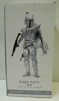 Star Wars Boba Fett Prototype Armor Sideshow Sixth Scale 1/6 2014 NEW UNOPENED • $575