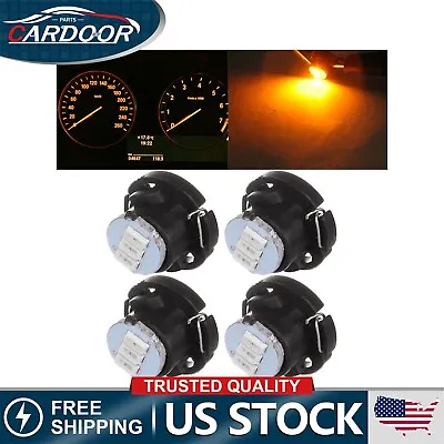 20Pcs Yellow T5 T4.7 Neo Wedge LED Bulbs Instrument Panel Gauge Cluster Light • $7.99