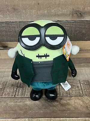 ⚡️ Universal Studios Despicable Me Frankenstein Monster Minion Plush 14  NEW ⚡️ • $7.95