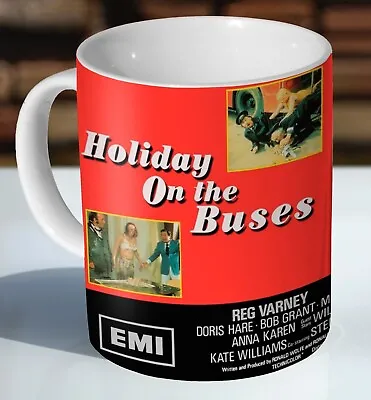 Holiday On The Buses Quad Advertising - Ceramic Coffee Mug - Cup • £8.85