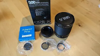 Sirius Mc 500mm F8.8 Reflex Mirror Lens Pentax K  • £55