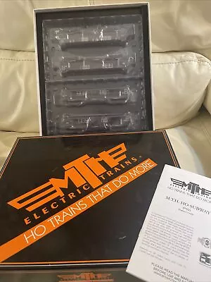 SMTHE MTH R17 4 CAR SUBWAY SET New 80-2348-1 TRAINS 6688655066216510 HO SCALE • $699