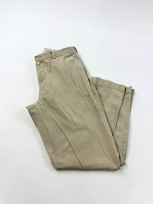 J.Crew Chino Pants Mens 34x30 Khaki Classic Fit • $12.42