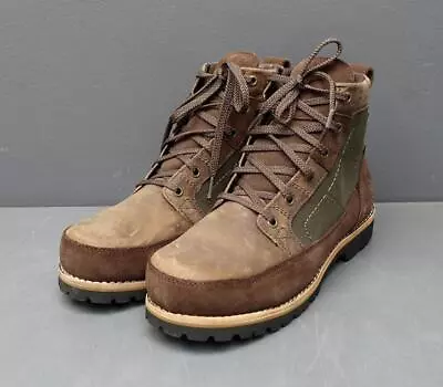 Men Cabela's 4Most Sz 9.5 Wide Brown Leather Waterproof Ankle Hunting Boot New • $69.99