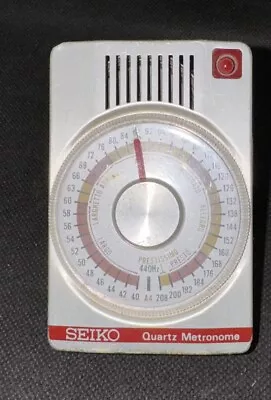 Seiko Quartz Metronome - SQM-357 Music Band Choir Orchestra Japan Vintage Works! • $19.80