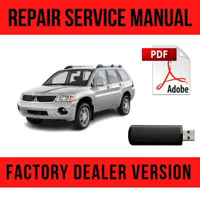 Mitsubishi Endeavor 2004-2010 Factory Repair Manual USB • $16.49