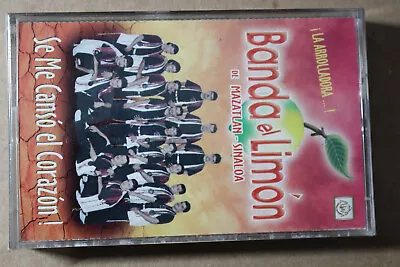 La Arrolladora Banda El Limon  Se Me Canso El Corazon      Ultra Rare New Sealed • $29.99