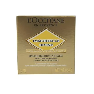 L'Occitane Immortelle Divine Eye Balm 0.5oz • $95