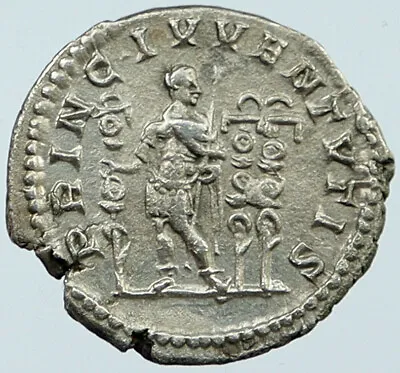 DIADUMENIAN Son Of Macrinus RARE 217AD Rome Silver Roman Denarius Coin I118055 • $2297