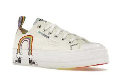 Converse Chuck Taylor Rainbow Platform PRIDE 2022 MENS 8.5 WOMENS 10.5 • £5