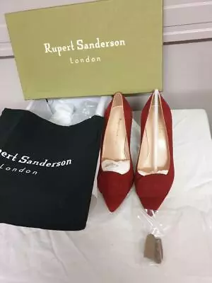 £159.99 • Buy Rupert Sanderson Pierrot Suede Supernova Mid Heel UK 5.5 EU 38.5 Brand New Boxed
