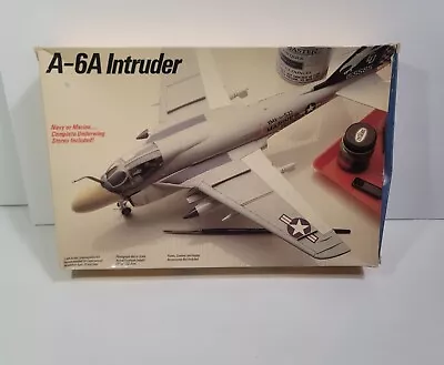 Fujimi Testor Grumman A-6A Intruder 1984 Model Kit #333 Scale 1:48 Open Box  • $45