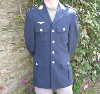 German Air Force Dress Jacket Uniform Parade Lined Luftwaffe Military Surplus • £11.99