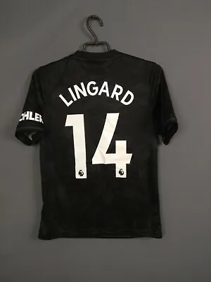 Lingard Manchester United Jersey 2019 3rd Boys 13-14 Y Shirt Adidas Ig93 • $33.99