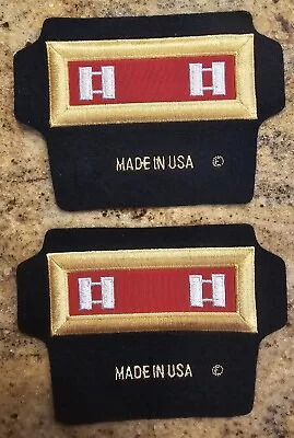 Lot Of 2 US Army Ceremonial Full Dress Uniform Captain Shoulder Board New O-3 • $11.95