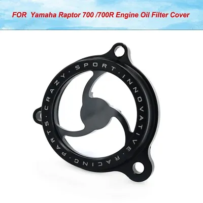 For Yamaha Raptor 700 700R Engine Oil Filter Clear Cover Cap ATV Motorcycle 2022 • $37.88