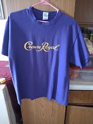 $2.99 • Buy Men's Crown Royal T-shirt Size Large. Purple