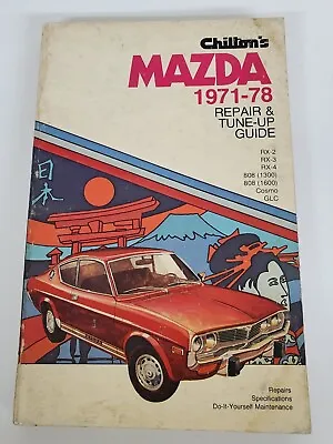 Chilton's Mazda 1971-1978 Service Repair Manual RX2 RX3 RX4 808 Cosmo GLC • $12