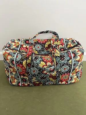 Vera Bradley Disney Perfect Petals Mickey Travel Duffel Bag • $38