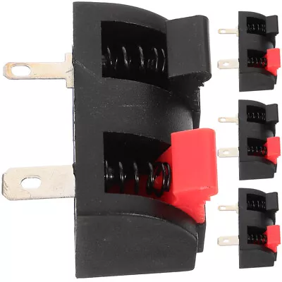  4 Pcs Wire Connectors Terminals Stereo Speaker For Home Clip Cable Electric • $10.35