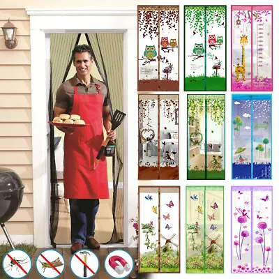£9.98 • Buy MAGIC Magnetic Curtain Door Net Screen Insect Bug Mosquito Fly Insect Mesh Guard