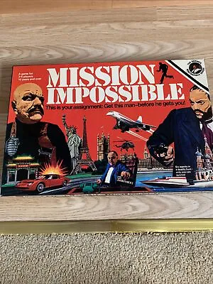 £11.99 • Buy Mission Impossible Berwick Masterpiece Board Game 1975 Vintage 100% Complete