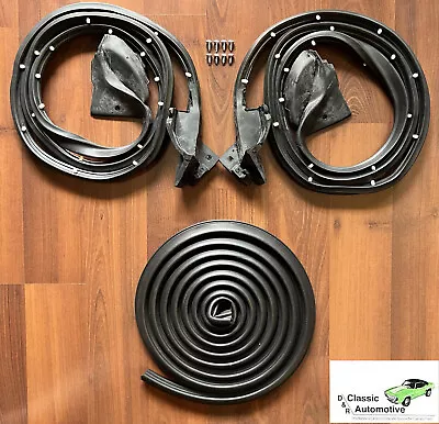 1970-81 Camaro Firebird Trans Am Weatherstrip Kit 3pc Door Trunk 70 71 72 73 74 • $89.95