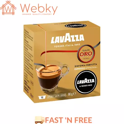 Lavazza A Modo Mio Qualita Oro Coffee Capsules 8 X 12 Pack • $79.99