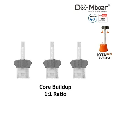 48pcs Impression Dental HP Mixing Tips Core Build Up Material -DX-Mixer® [DXM] • $17.98