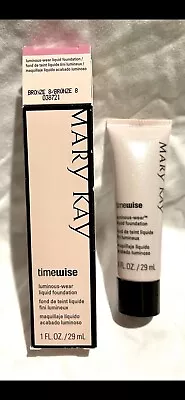 Mary Kay Timewise Luminous Wear Liquid Foundation - Bronze 8 - 038721 • $12.99