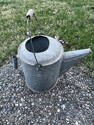 Vintage Watering Can Galvanized Metal • $23.23