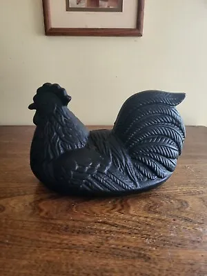 Vintage Cast Iron Rooster Door Stop • $25