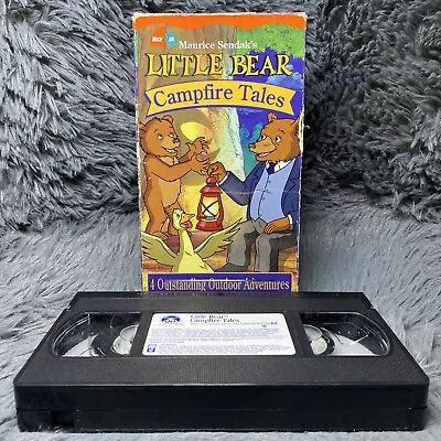 Little Bear Campfire Tales Nick Jr VHS 2002 Tape Maurice Sendaks Nickelodeon • $19.99