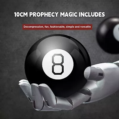 Black 8 Predict Magic Ball Party Prop Gift For Kids Fun Spherical Toys Gifts • $14.99