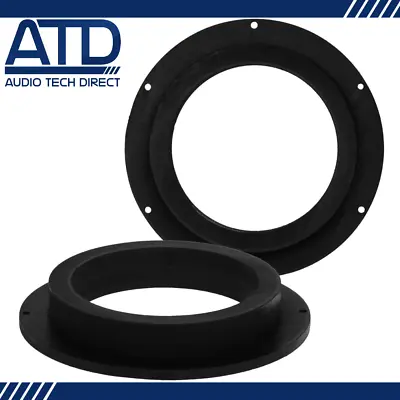 MDF Front 165mm 6.5  Speaker Adaptors Rings For Volkswagen Transporter T5 T5.1 T • £24.99