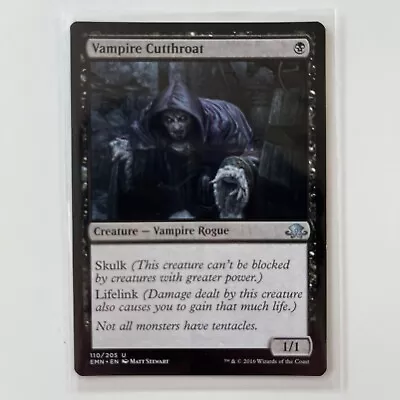 Magic The Gathering MTG Vampire Cutthroat  – Eldritch Moon Card 110/234 LP • $1.29