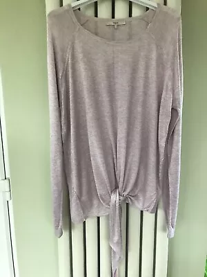 £2.99 • Buy Next Pink Sparkly Long Sleeve Tie Front Top Size 16