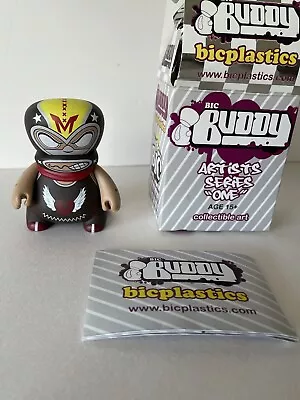 2009 BIC BUDDY 3  Series 1 - Vinyl Figure Artist  Marka27  - Excellent Condition • $25