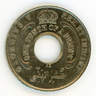 £6.72 • Buy British West Africa - 1923 KN 1/10D In AU-BU