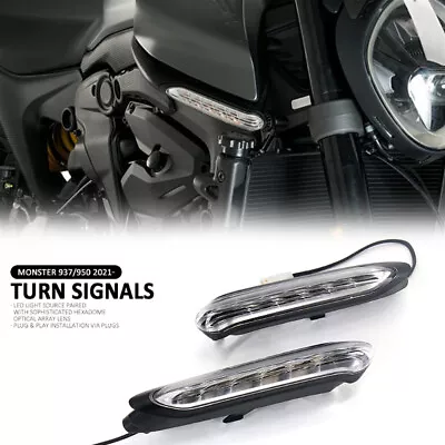 LED Integrated Tail Light Turn Signal Blinker For Ducati Monster 937 950 2021-up • $118