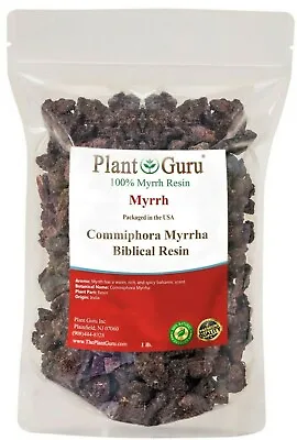 Myrrh Resin Incense Gum Biblical Aromatic Rock Commiphora Myrrha Bulk  • $6.10