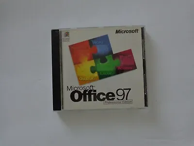Microsoft Office 97 Professional Edition - Complete In Case With Product Key! • $9.99
