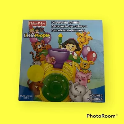 $5 • Buy Fisher Price Little People Discovering Animals Volume 3 DVD Sealed