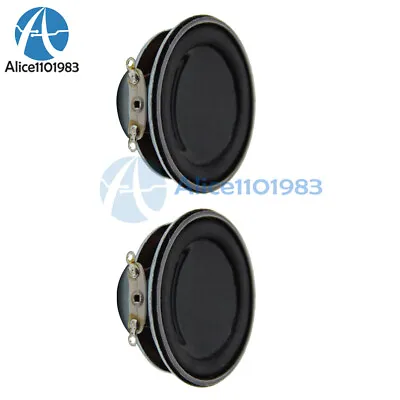 40/45/48/50/53mm Audio Portable Speakers 4Ohm Full Range Stereo Loudspeaker Kit • $3.53