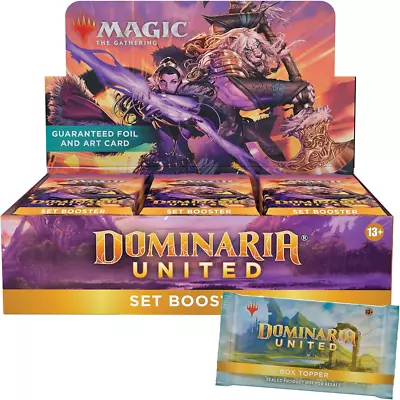 Magic The Gathering: Dominaria United Set Booster Box • $132.24
