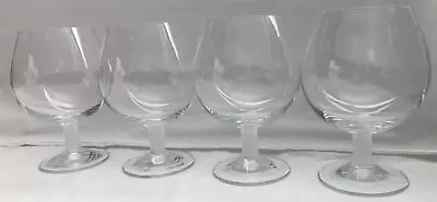 Mikasa Set Of 4 Prelude Frost Brandy Glasses • $21